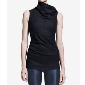 Helmut Lang Sonar wool drape top
